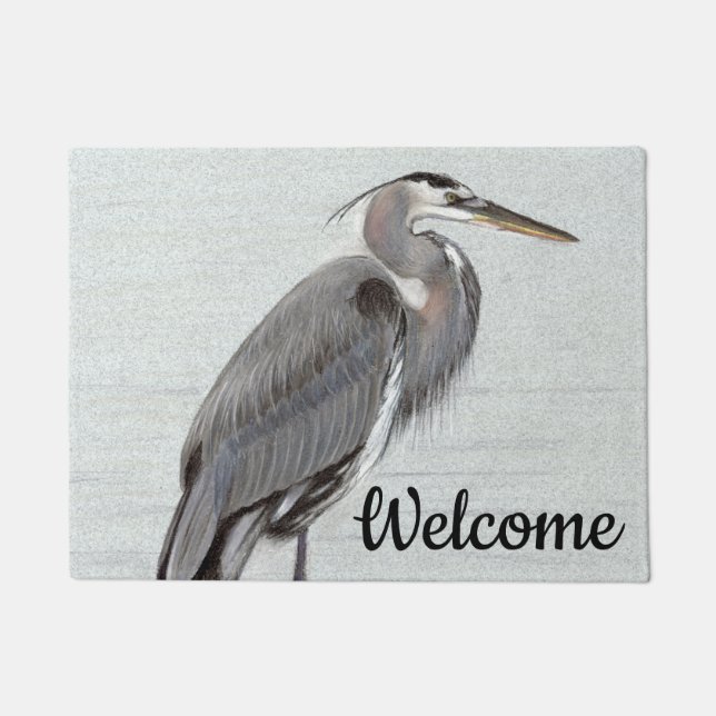 Paillasson Great Blue Heron (Devant)