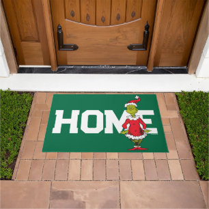 Paillasson Grinch classique   Père Noël