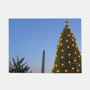 Paillasson Gros et petits arbres de Noël II Vacances à DC