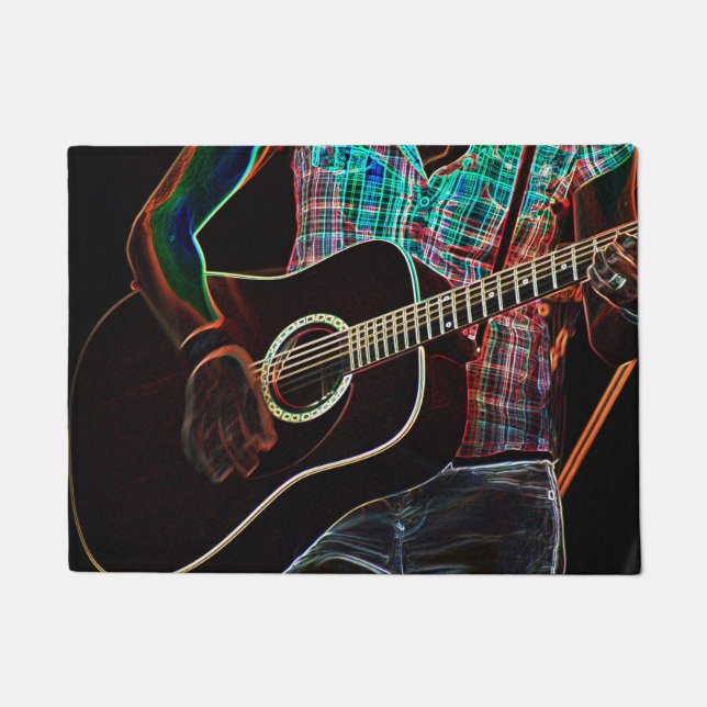 Paillasson Guitare 1 dmcna (Devant)