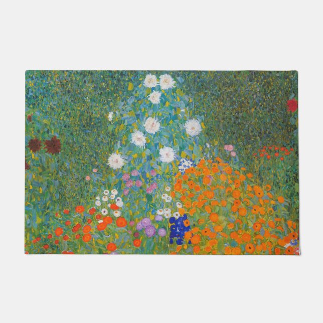 Paillasson Gustav Klimt - Jardin des fleurs (Devant)
