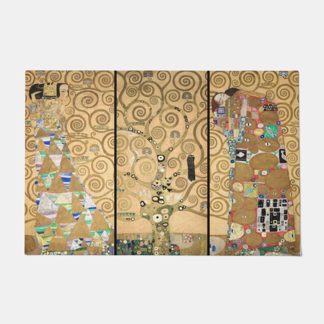 Paillasson Gustav Klimt - Stoclet Frieze Arbre de vie (Devant)