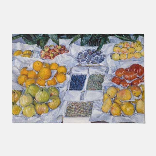 Paillasson Gustave Caillebotte - Fruits présentés sur un socl (Devant)
