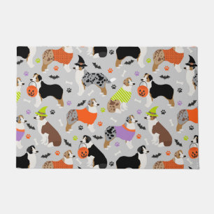 Paillasson Halloween Australian Shepherd Doormat