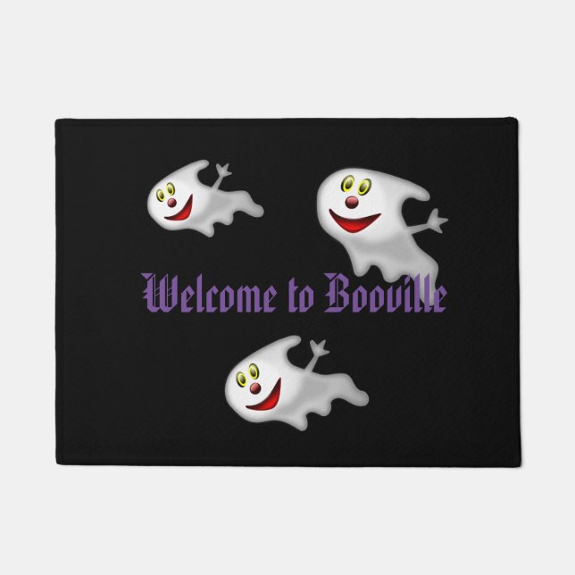 Paillasson Halloween Booville Porte Mat (Devant)