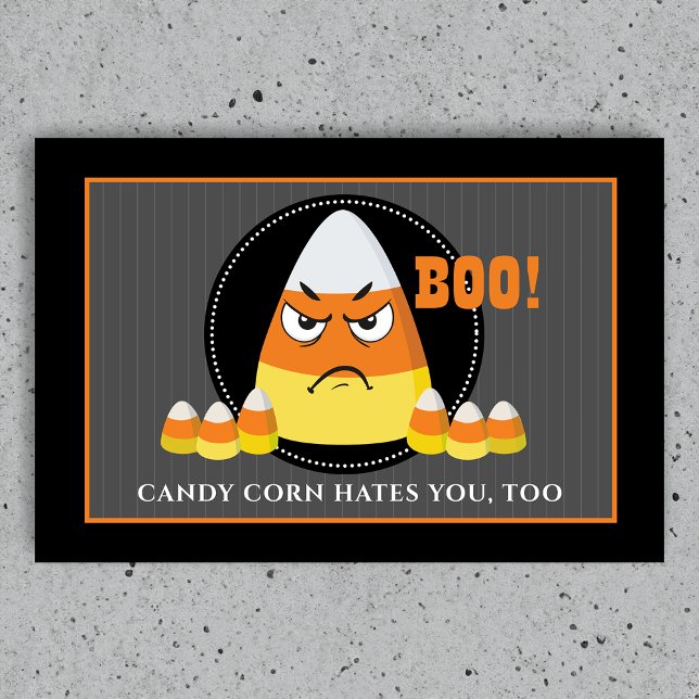 Paillasson Halloween Candy Corn Hater (Créateur téléchargé)