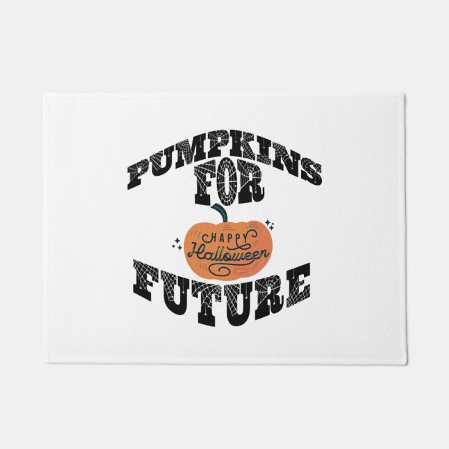 Paillasson Halloween Citrouille (Devant)