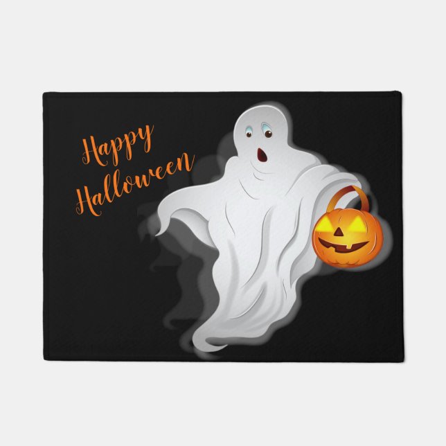 Paillasson Halloween Doormat-Ghost (Devant)