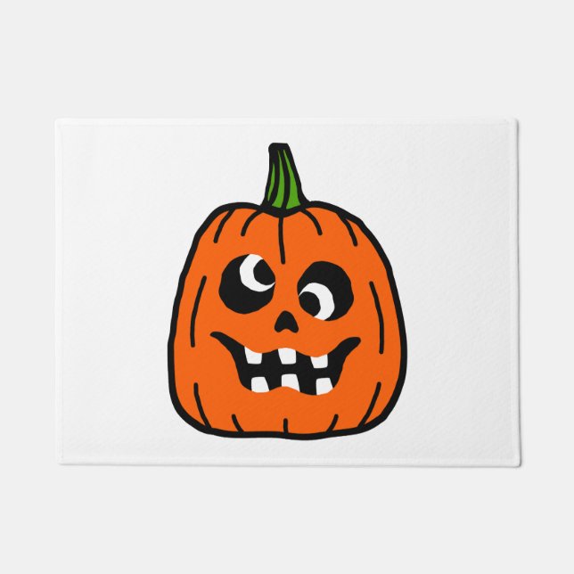 Paillasson Halloween - Drôle (Devant)