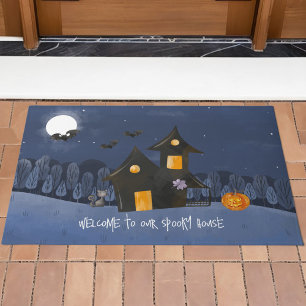 Paillasson Halloween Halloween Haunween Haunted House
