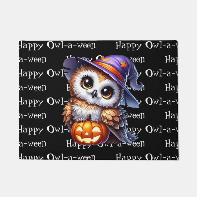 Paillasson Halloween Owl (Devant)