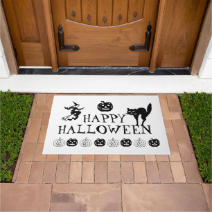 Paillasson Happy Halloween éffrayant tour ou régal décor éffr