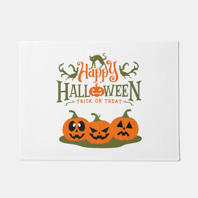 Paillasson Happy Halloween - Halloween Cool (Devant)