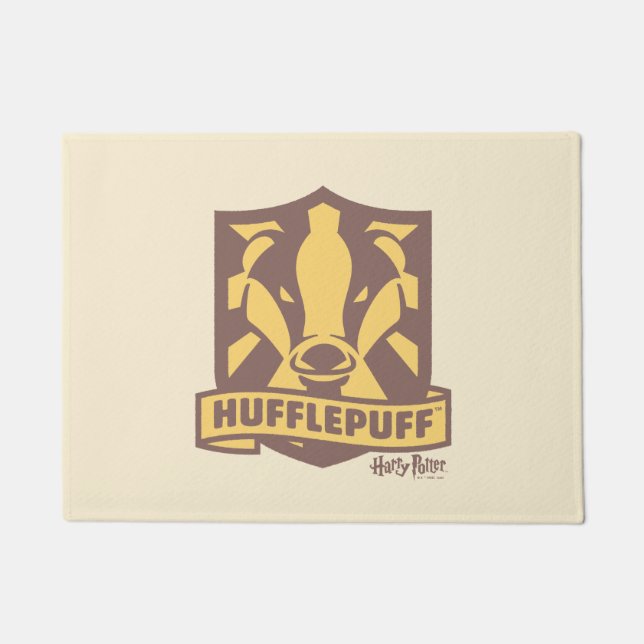 Paillasson HARRY POTTER™ | Été Magique HUFFLEPUFF™ Crest (Devant)
