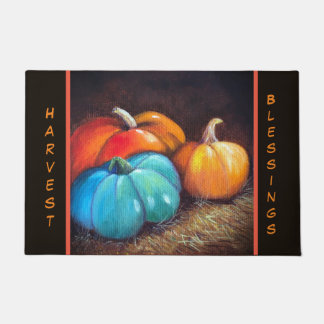 Paillasson Harvest Blessings Thanksgiving Door Mat