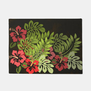 Paillasson Hawaii Aloha Flower Art Print