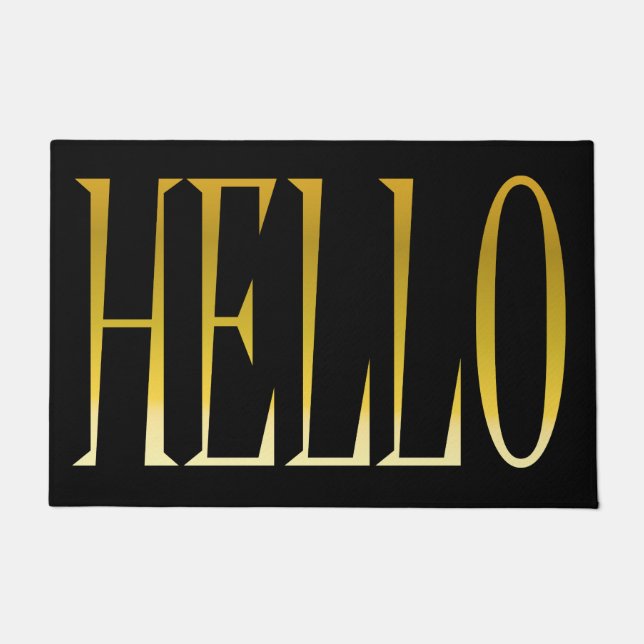 Paillasson HELLO Welcome Porte Mat (Devant)