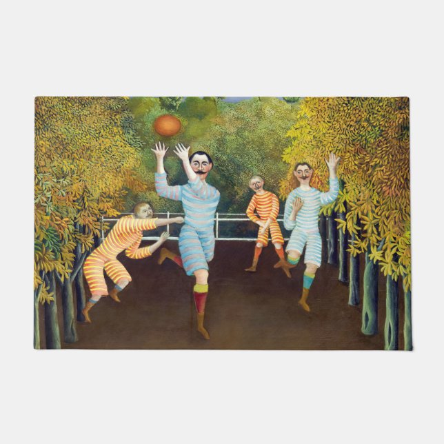 Paillasson Henri Rousseau - Les joueurs de football (Devant)