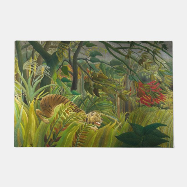 Paillasson Henri Rousseau - Surpris ! (Devant)