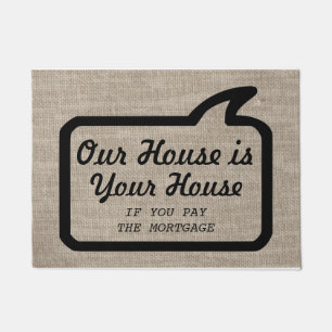 Paillasson Hilare grossier drôle moderne frais