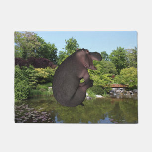 Paillasson Hippo de canonball