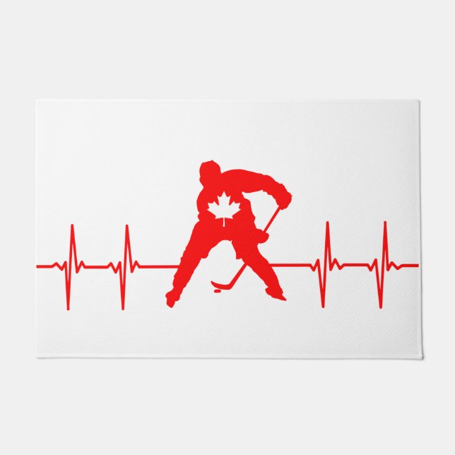 Paillasson Hockey Canada (Devant)