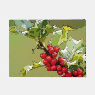 Paillasson Holly Berries 005