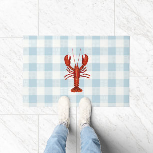 Paillasson Homard En vichy Buffalo Check Coastal