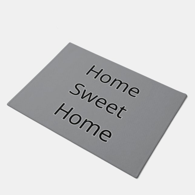 Paillasson Home sweet home AI art  (Incliné)