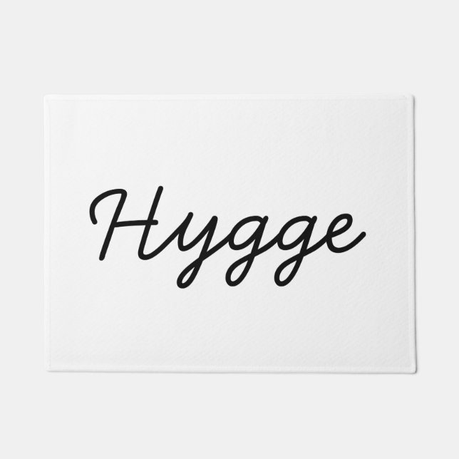 Paillasson Hygge Black Elegant (Devant)