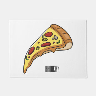 Paillasson Illustration de la pizza