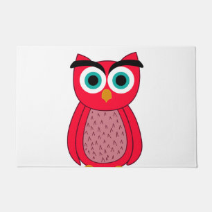 Paillasson Impression de photo de hibou
