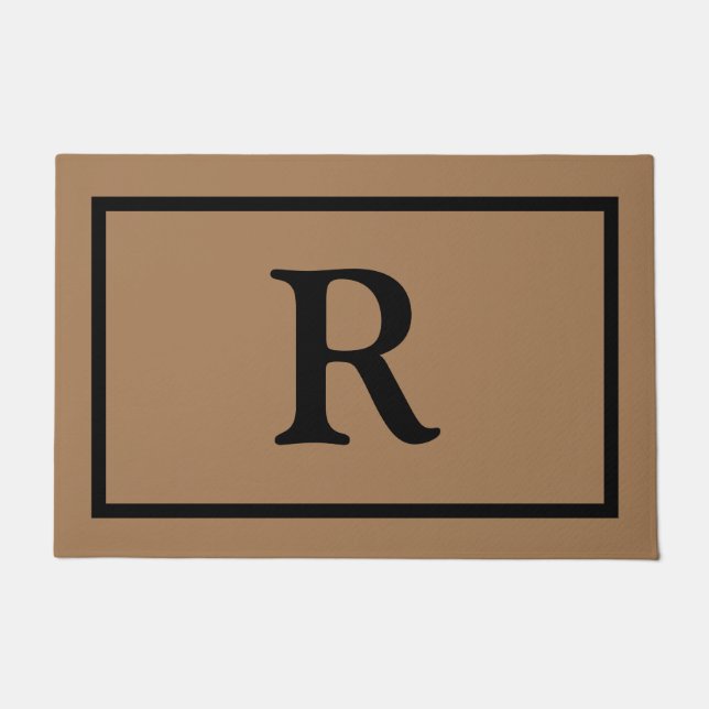 Paillasson Initiale de la famille (Devant)