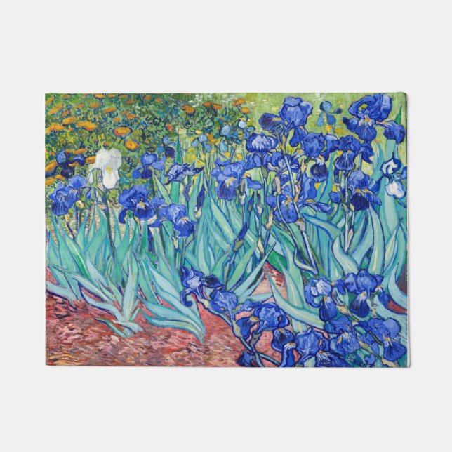 Paillasson Irises Vincent van Gogh (Devant)