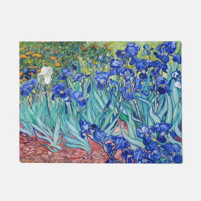 Paillasson Irises Vincent van Gogh (Devant)