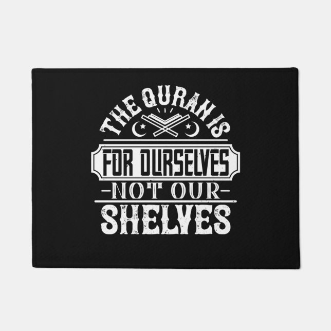 Paillasson Islam - Le Coran est pour nous-mêmes (Devant)