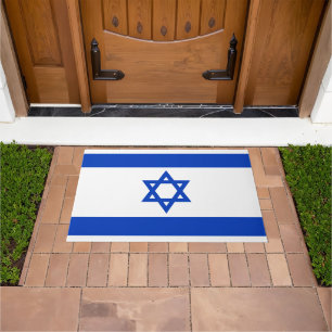 Paillasson Israël drapeau patriotique moderne
