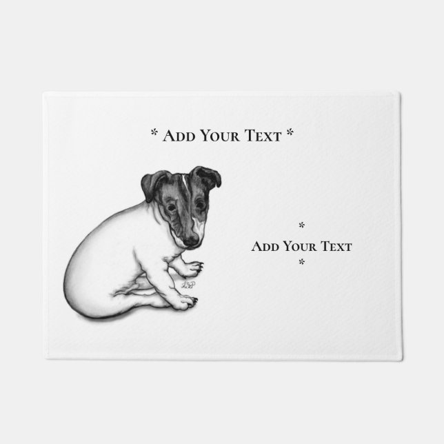 Paillasson Jack Russell Puppy 10 semaines (Devant)