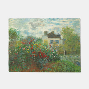 Paillasson Jardin d'artiste de Monet à Argenteuil Peinture