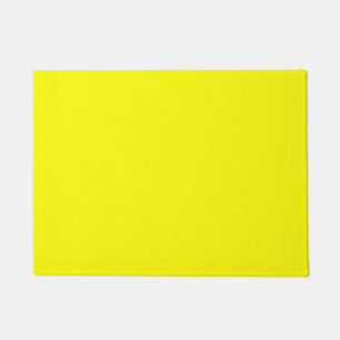 Paillasson Jaune clair (couleur solide)