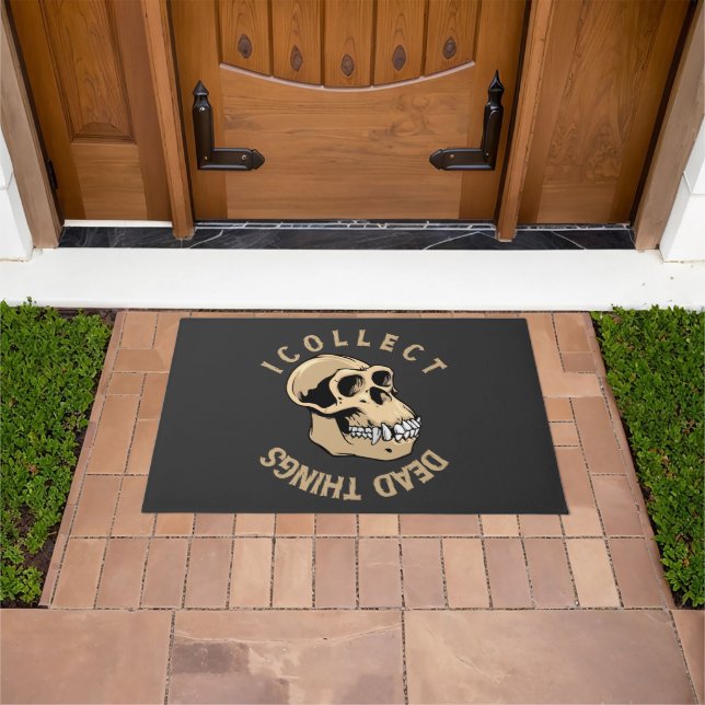 Paillasson Je collectionne des choses mortes Drôle Taxidermis (De plein air)