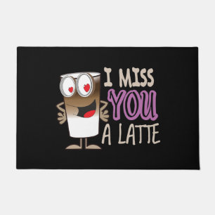 Paillasson Je te manque une latte