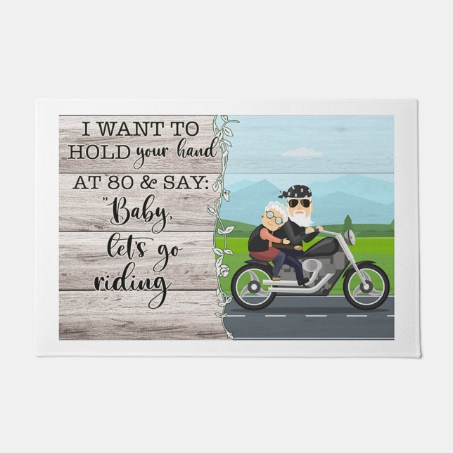 Paillasson Je Veux Te Tenir La Main Et Dire : (Devant)