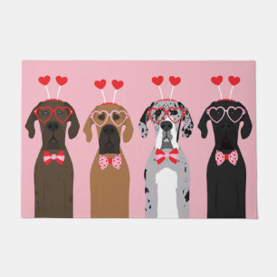 Paillasson Je Vous Aime Saint-Valentin Grands Dames