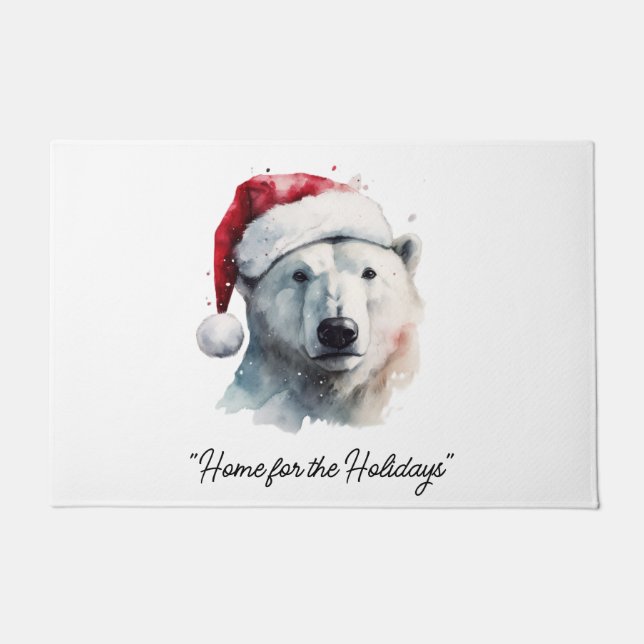 Paillasson Jingle Bear Joy, custom (Devant)