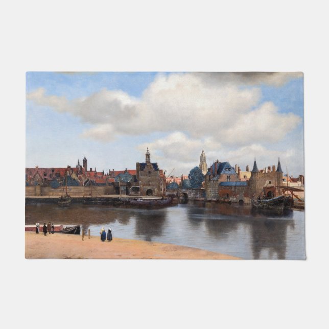 Paillasson Johannes Vermeer - Vue de Delft (Devant)