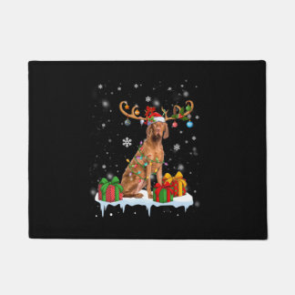 Paillasson Joyau de Noël Vizsla Pajama Amoureux des chiens Xm