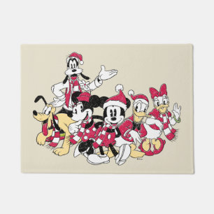 Paillasson Joyeuses fêtes   Mickey & Friends Christmas Cheva