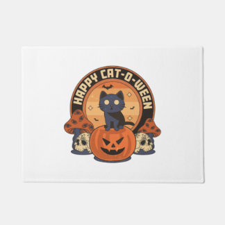 Paillasson Joyeux Citrouille Cat-o-ween