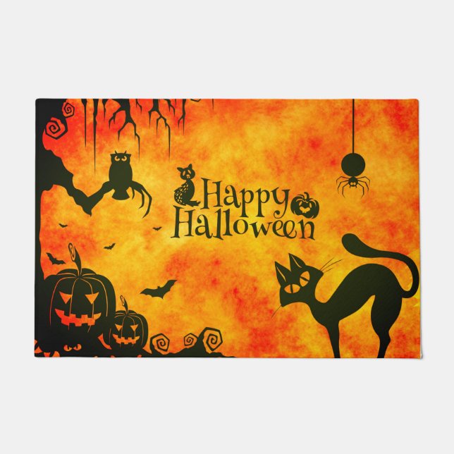 Paillasson Joyeux Halloween (Devant)
